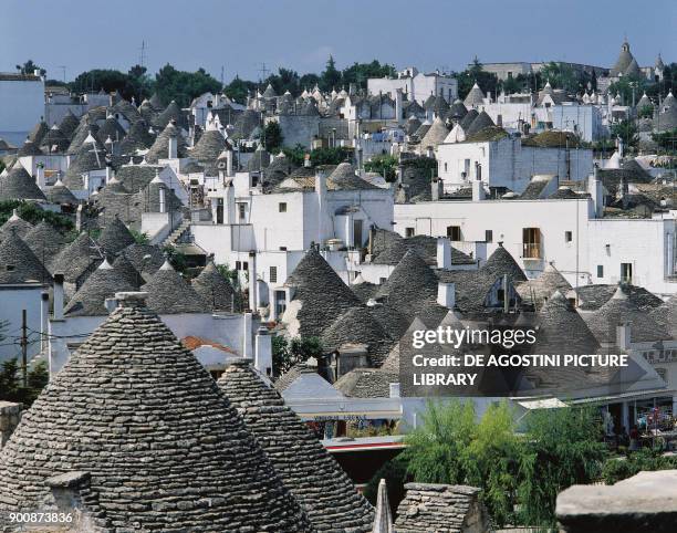 Trulli in Alberobello , Apulia, Italy.