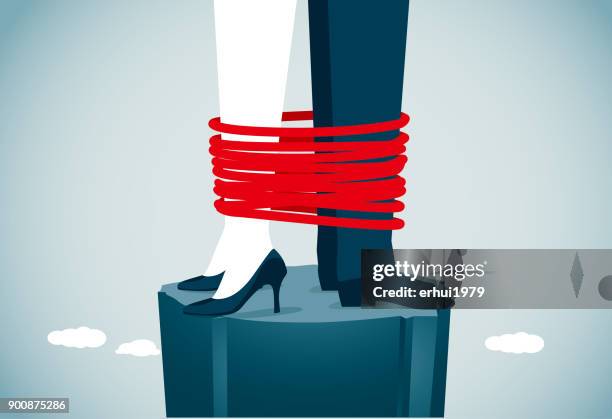 stockillustraties, clipart, cartoons en iconen met crisis - shoes man