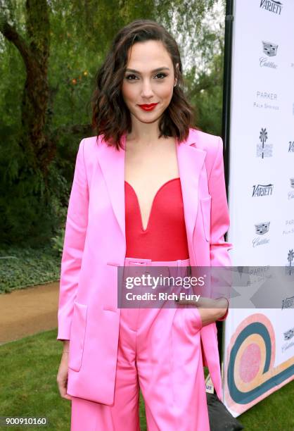 Gal Gadot attends Variety's Creative Impact Awards and 10 Directors to Watch Brunch Red Carpet at the 29th Annual Palm Springs International Film...