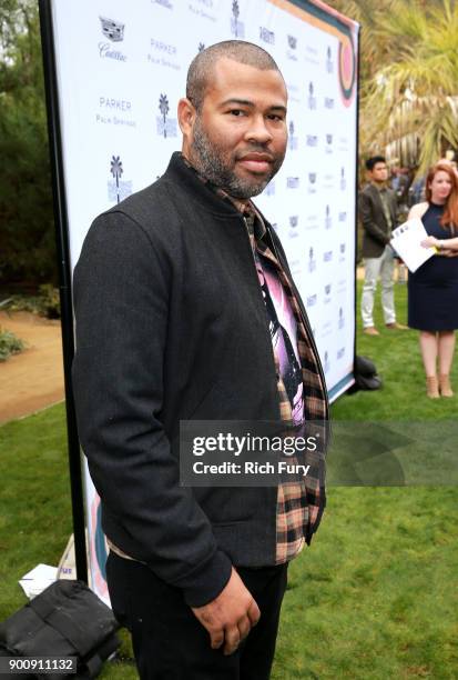 Jordan Peele attends Variety's Creative Impact Awards and 10 Directors to Watch Brunch Red Carpet at the 29th Annual Palm Springs International Film...