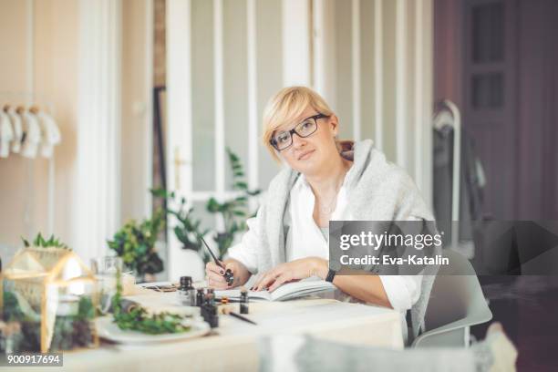 portrait of a businesswoman - calendar 2017 stock pictures, royalty-free photos & images