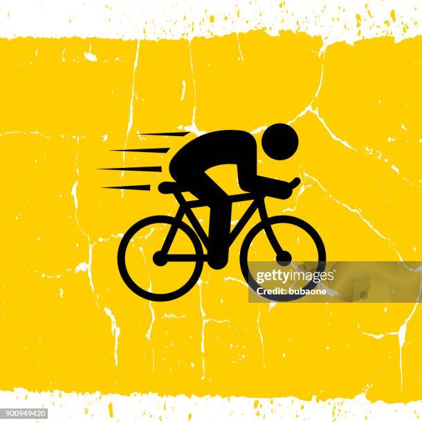 speeding bicycle. - muscle black wallpaper stock illustrations