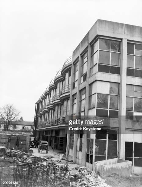 The Pioneer Health Centre on Queens Road, south London, April 1946. It was opened by George Scott Williamson and Innes Pearse as part of The Peckham...