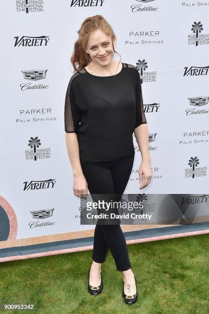 Augustine Frizzell attends Variety's Creative Impact Awards & "10 Directors To Watch" at the 29th Annual Palm Springs Film Festival on January 3,...