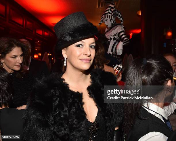 Coralie Charriol Paul attends Julie Macklowe's 40th birthday Spectacular at La Goulue on December 19, 2017 in New York City.