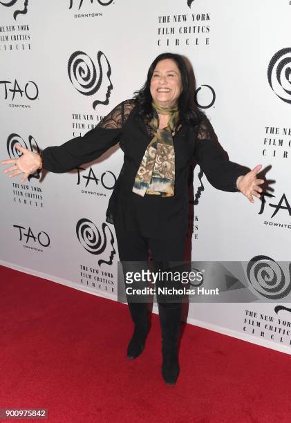Director Barbara Kopple attends the 2017 New York Film Critics Awards at TAO Downtown on January 3, 2018 in New York City.