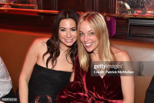 Guest and Jennifer Pollak attend Julie Macklowe's 40th birthday Spectacular at La Goulue on December 19, 2017 in New York City.