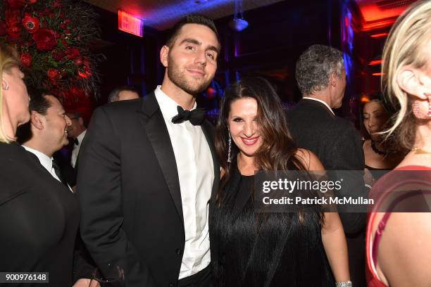 Guest and Charlotte Blechman attend Julie Macklowe's 40th birthday Spectacular at La Goulue on December 19, 2017 in New York City.