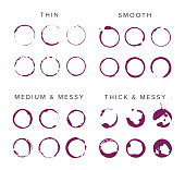 Collection of Vector Wine Marks