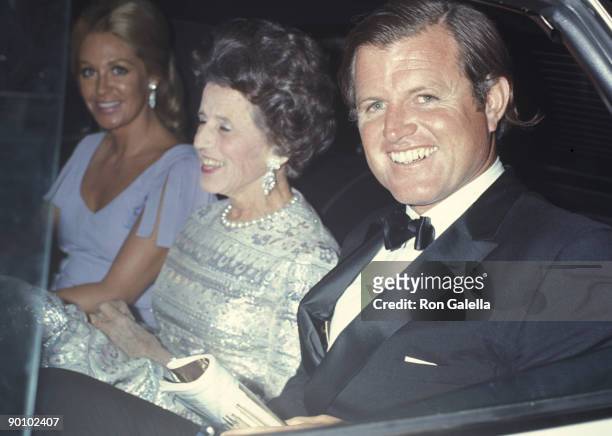 Joan Kennedy, Rose Kennedy and Ted Kennedy
