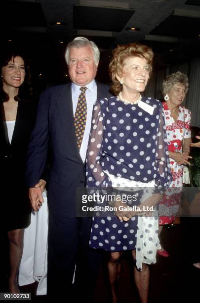 Vicki Kennedy, Ted Kennedy and Patricia Kennedy Lawford
