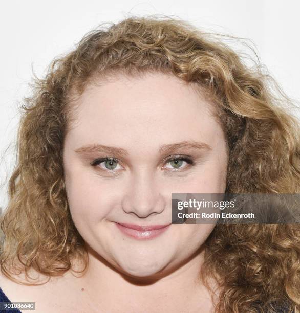 Actress Danielle Macdonald attends ZBS & Backstage Present: The Wonder Women of Hollywood at Zak Barnett Studios on January 3, 2018 in Los Angeles,...