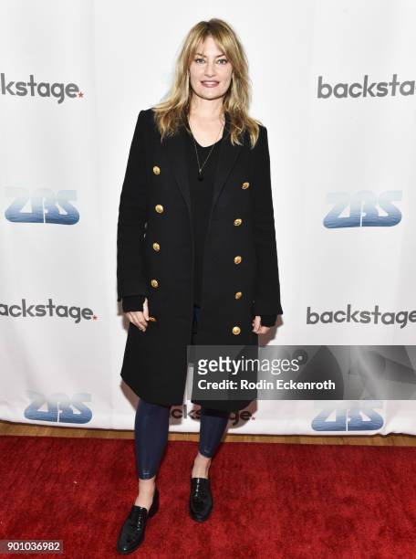 Madchen Amick attends ZBS & Backstage Present: The Wonder Women of Hollywood at Zak Barnett Studios on January 3, 2018 in Los Angeles, California.