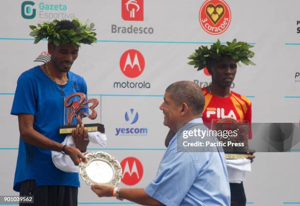 Dawit Fikadu Admasu is a Bahraini marathoner and founder, won the International Race of San Silvestre in 2014 and 2017 during the 93rd Corrida...