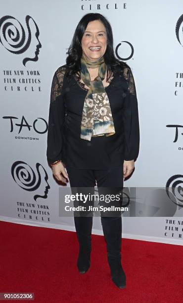 Barbara Kopple attends the 2017 New York Film Critics Awards at TAO Downtown on January 3, 2018 in New York City.