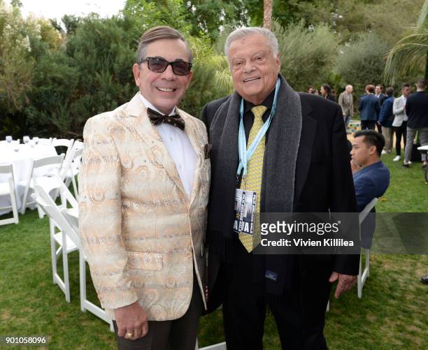 Mayor of Palm Springs Robert Moon and Chairman of the Palm Springs International Film Festival Harold Matzner attend the 29th Annual Palm Springs...