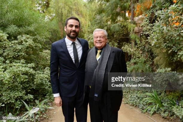 Artistic director of the Palm Springs International Film Festival Michael Lerman and Chairman of the Palm Springs International Film Festival Harold...