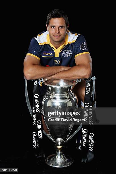 Marco Wentzel of Leeds Carnegie poses during the Guinness Premiership Season Launch at Twickenham Stadium on August 27, 2009 in London, England.