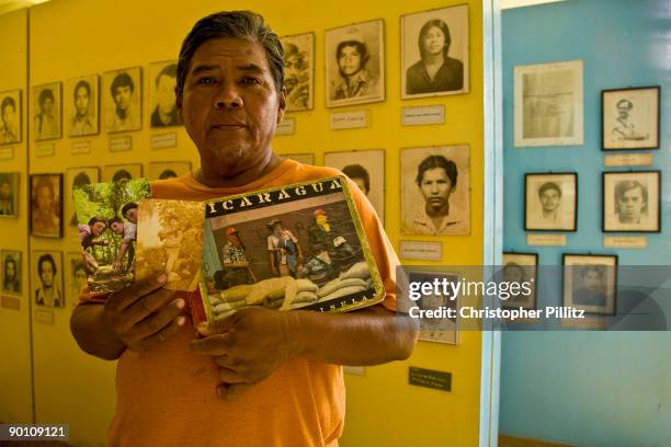 Justo Ramon Gonzalez , a former Sandinist guerilla/fighter who fought in the Masaya region, survived the war and now lives with his family and runs a...