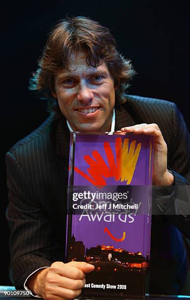 John Bishop who is nominated for Best Comedy Show in the Edinburgh Fringe comedy awards on August 27, 2009 in Edinburgh, Scotland. The winner of the...