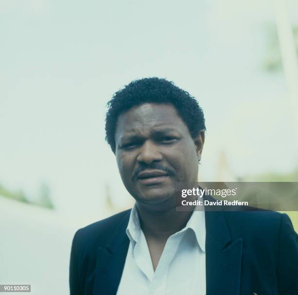 Pianist McCoy Tyner at the Nice Jazz Festival held in Nice, France in July 1985.