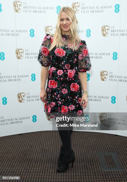 Edith Bowman during the EE Rising Star Nominations announcement held at BAFTA on January 4, 2018 in London, England.