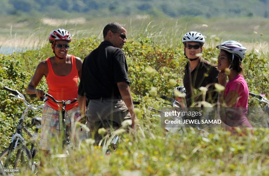 US President Barack Obama and First Lady
