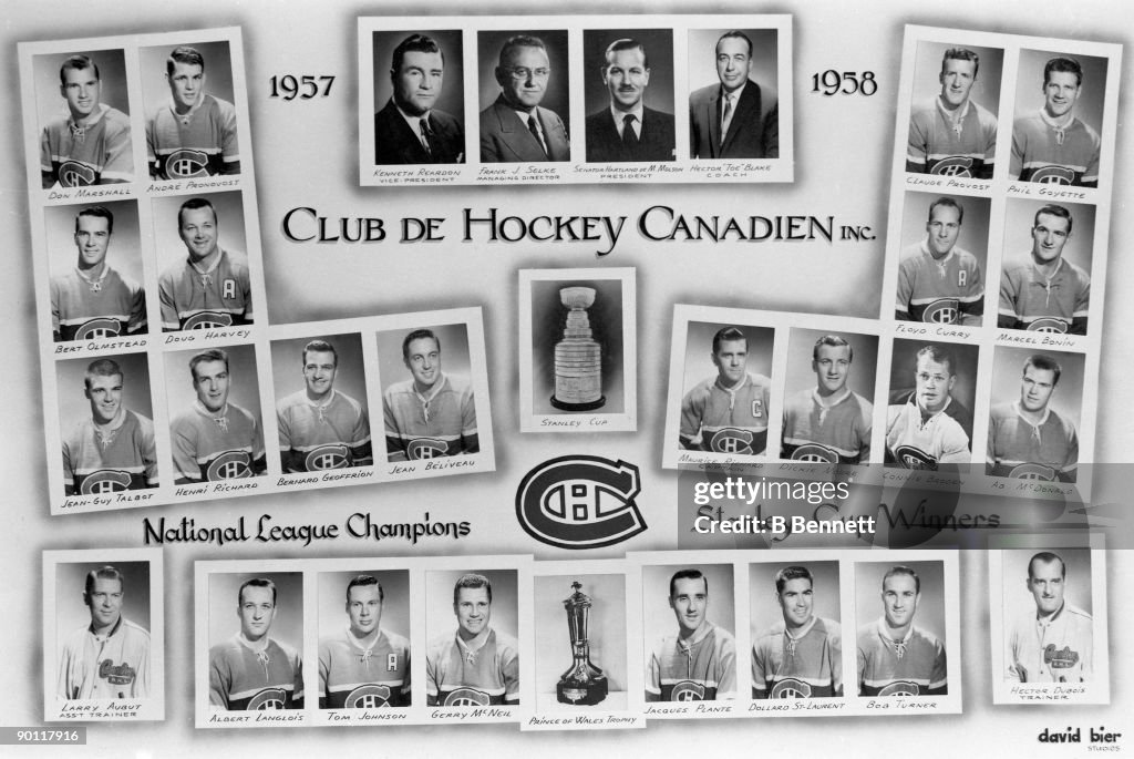 Montreal Canadiens Team Photo
