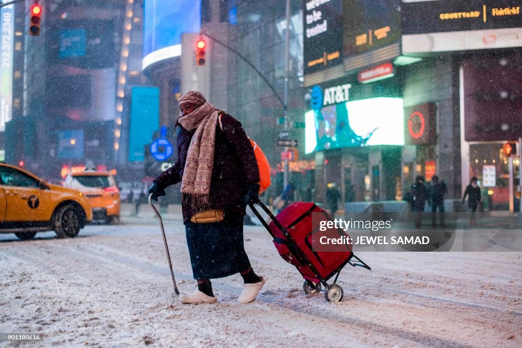 US-WEATHER-WINTER STORM