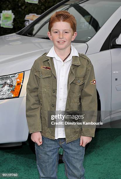 Actor Zane Huett arrives at Chevy Rocks The Future at the Buena Vista Lot at The Walt Disney Studios on February 19, 2008 in Burbank, California.