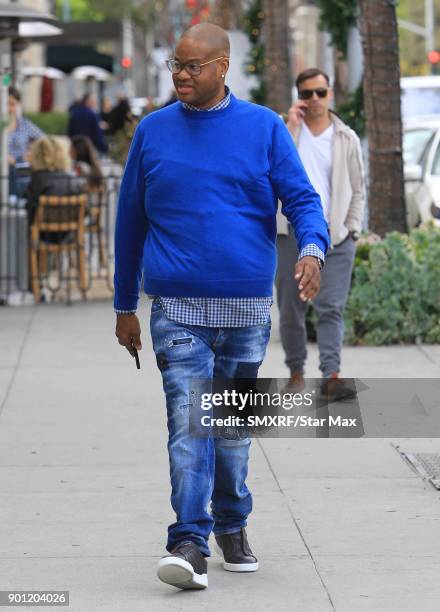 Vincent Herbert is seen on January 3, 2018 in Los Angeles, CA.