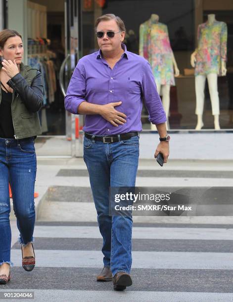 Spencer Garrett is seen on January 3, 2018 in Los Angeles, CA.