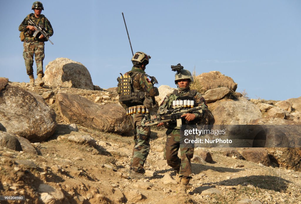 US-Afghan military operation against Islamic State militants in Nangarhar province