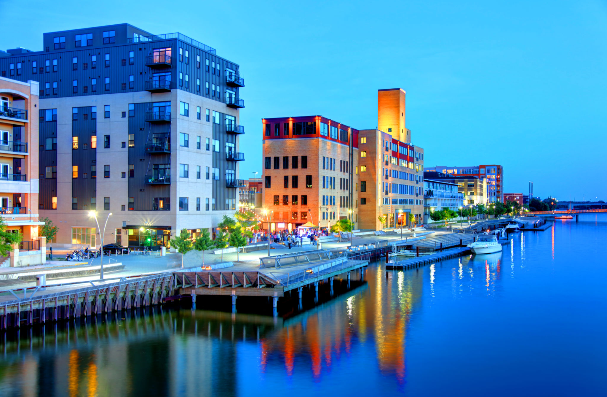 green bay cityscape