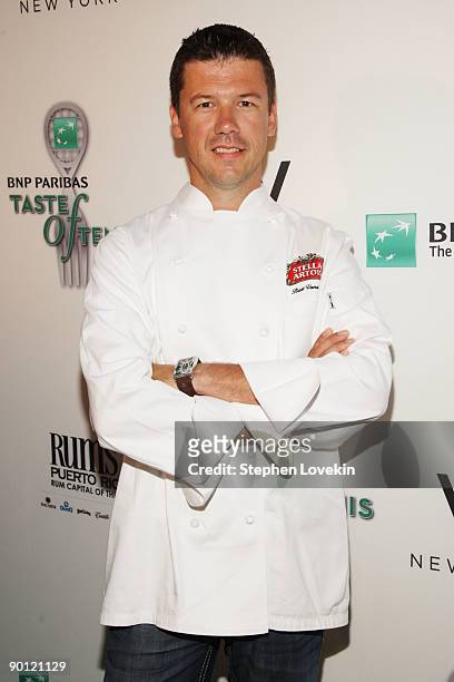 Chef Bart Vandaele attends the 10th annual BNP Paribas Taste of Tennis at W New York on August 27, 2009 in New York City.