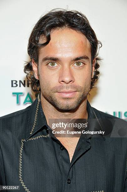 Fernando Gonzalez attends the 10th Annual BNP Paribas Taste of Tennis at the W Hotel on August 27, 2009 in New York City.
