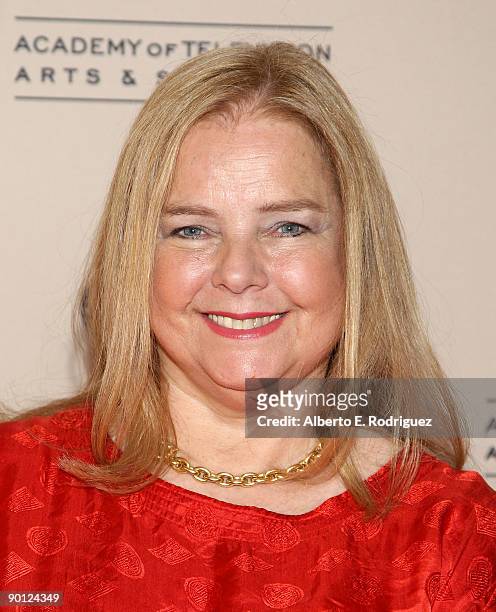 Actress Elvera Roussel arrives at TV Animation and Daytime Programming Peer Group's Salute to the Nominees held at the Television Academy on August...