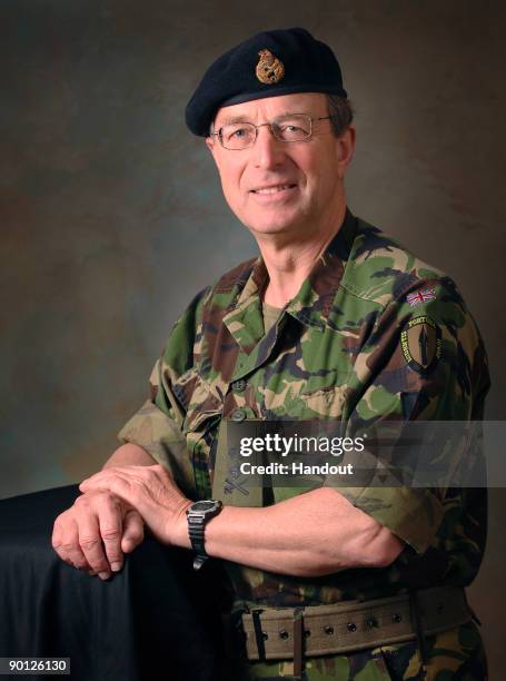 In this handout image supplied by the Ministry of Defence on August 28 General Sir David Richards KCB CBE DSO ADC, poses for a portrait. On August...