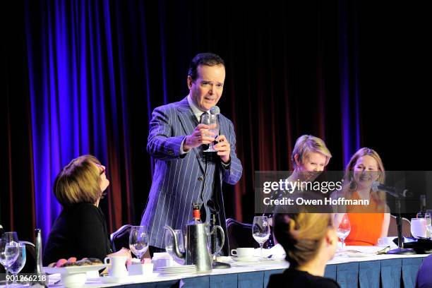 Jefferson Mays speaks at the 83rd Annual Drama League Awards at Marriott Marquis on May 19, 2017 in New York City.