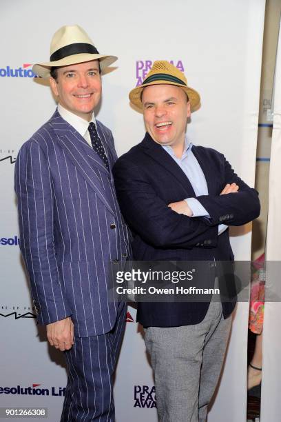 Rogers and Jefferson Mays attend 83rd Annual Drama League Awards at Marriott Marquis on May 19, 2017 in New York City.