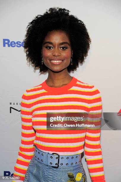 Denee Benton attends 83rd Annual Drama League Awards at Marriott Marquis on May 19, 2017 in New York City.