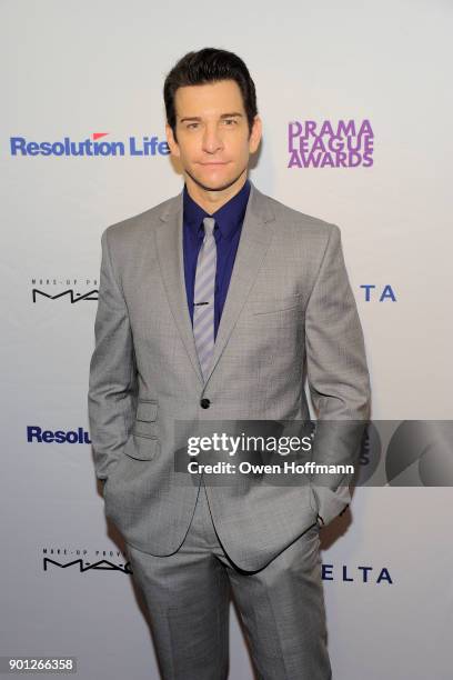 Andy Karl attends 83rd Annual Drama League Awards at Marriott Marquis on May 19, 2017 in New York City.