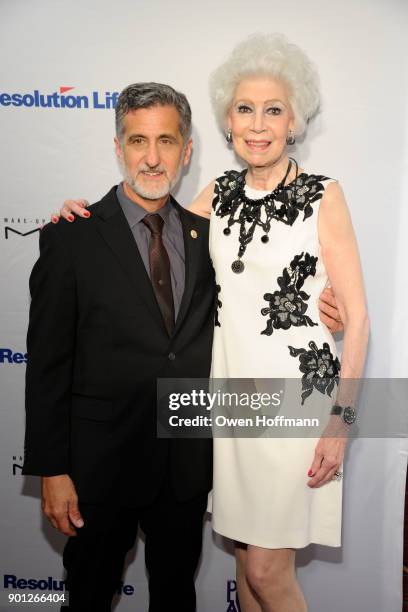 Bill Berloni and Jano Herbosh attend 83rd Annual Drama League Awards at Marriott Marquis on May 19, 2017 in New York City.