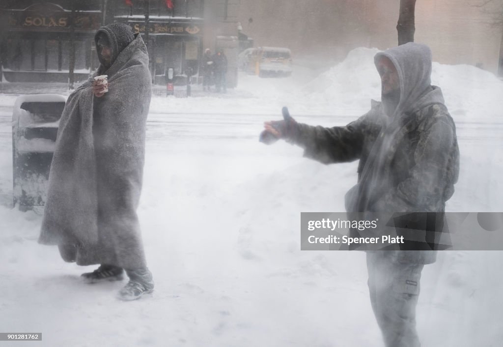 Massive Winter Storm Brings Snow And Heavy Winds Across Large Swath Of Eastern Seaboard