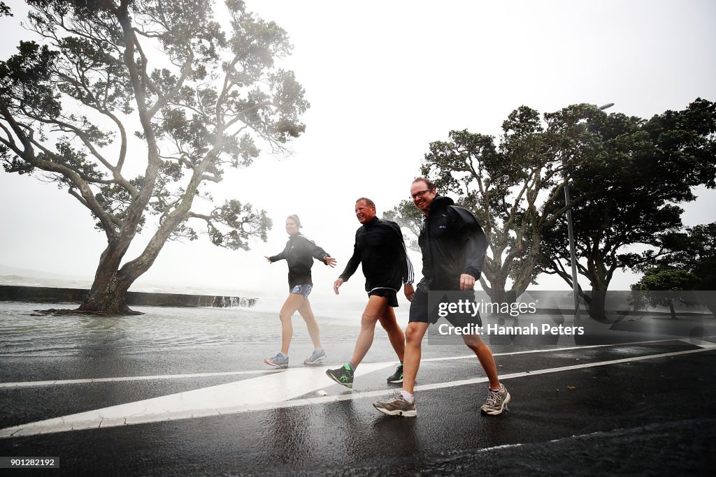 Severe Weather Front Strikes Auckland