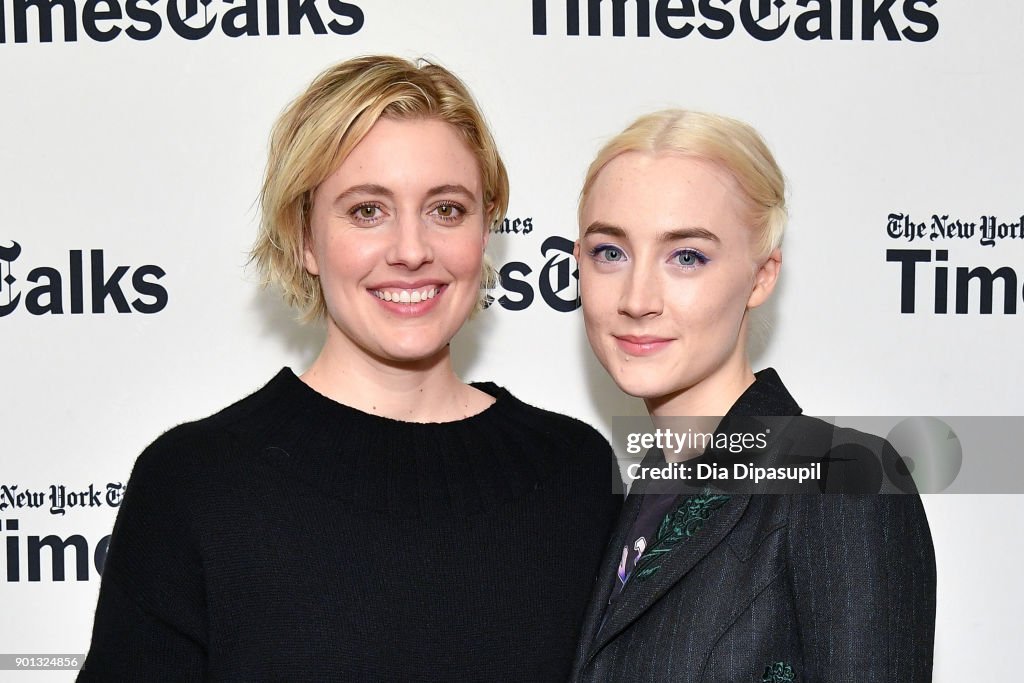 TimesTalks Presents Greta Gerwig And Saoirse Ronan