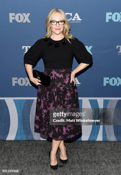 Rachael Harris attends the FOX All-Star Party during the 2018 Winter TCA Tour at The Langham Huntington, Pasadena on January 4, 2018 in Pasadena,...