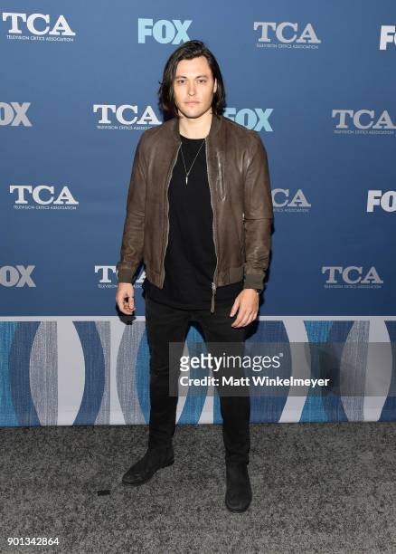 Blair Redford attends the FOX All-Star Party during the 2018 Winter TCA Tour at The Langham Huntington, Pasadena on January 4, 2018 in Pasadena,...