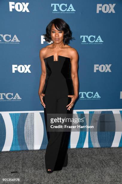 Angela Bassett attends the FOX All-Star Party during the 2018 Winter TCA Tour at The Langham Huntington, Pasadena on January 4, 2018 in Pasadena,...