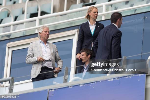 January 3: Sydney FC Technical Director Han Berger is seen in the stands during the Round 10 W-League match between Sydney FC and the Newcastle Jets...